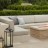 The fire pit at the home of Danica Perez in Beverly Hills, CA.  Interior design by Chad Eisner.